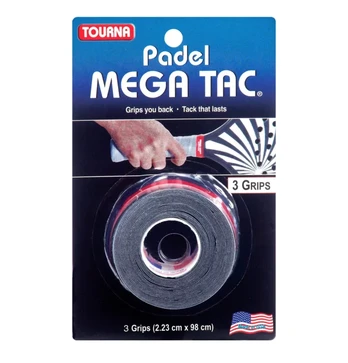 Overgripai TOURNA MEGA TAC JUODA, 3 vnt.