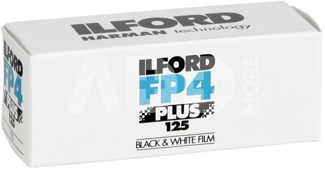 Fotojuosta Ilford FP4 Plus/120