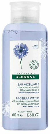 Klorane Organic Cornflower micellar cleansing water 400 ml