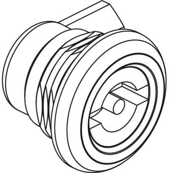 Cubic Modulsystem Dobbeltfliget LÅS, 3 MM (1 STK.)