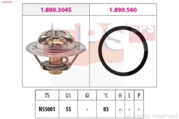 Termostatas, aušinimo skystis EPS 1.880.304 kaina