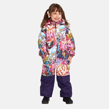 Huppa Kombinezonas WILLE 1, multicolor pattern/ dark lilac