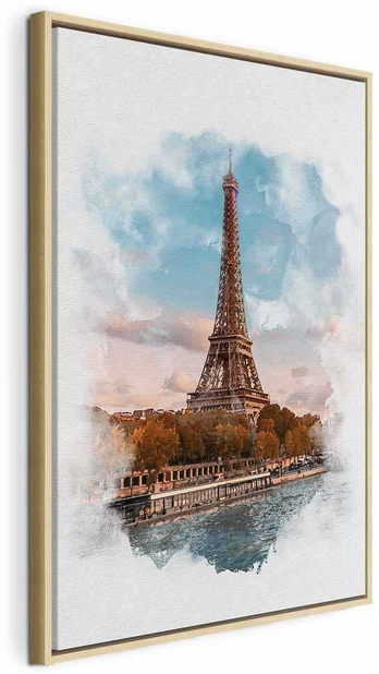Artgeist Paveikslas - Paris View (1 Part) Vertical