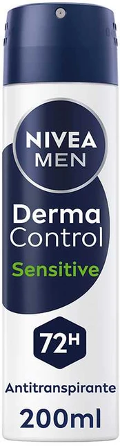 Nivea DERMA CONTROL SENSITIVE deodorant spray 200 ml