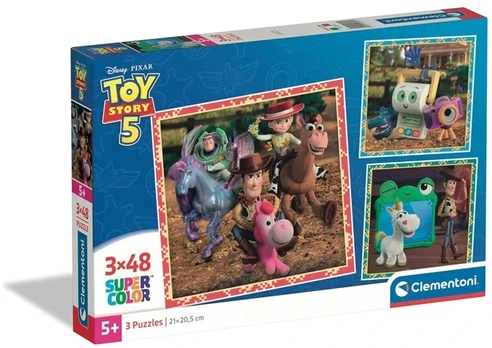 Clementoni CLE puzzle 3x48 Square Toy Story 5 2026 25327