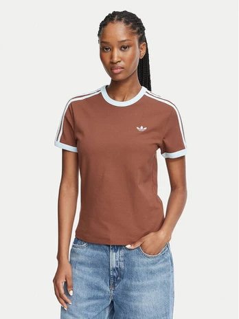 adidas Marškinėliai LL0447 Ruda Regular Fit
