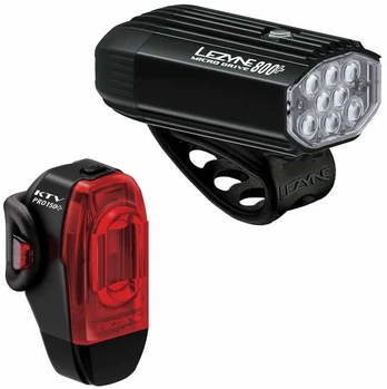 Lezyne Micro Drive 800+ / KTV Drive Pro+ žibintų komplektas