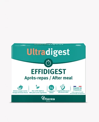 VITAVEA Ultradigest Effidigest virškinimui, 24 tirpstančios tabletės