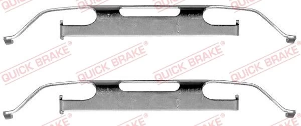 QUICK BRAKE QB109-1223 Brake pad fitting kit