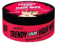 VENITA TRENDY WOSK KOLOR RAUDONA