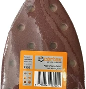 Šlifavimo lapelis CORTEX, DELTA tipo, P120, 100x150 mm, 5 vnt. kaina
