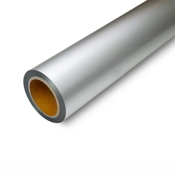 Vinilo plėvelė, blizgi, pilka, plotis 1,23m
