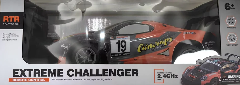 Rc automobilis Extreme Challenger LQD02-4F, įvairių spalvų