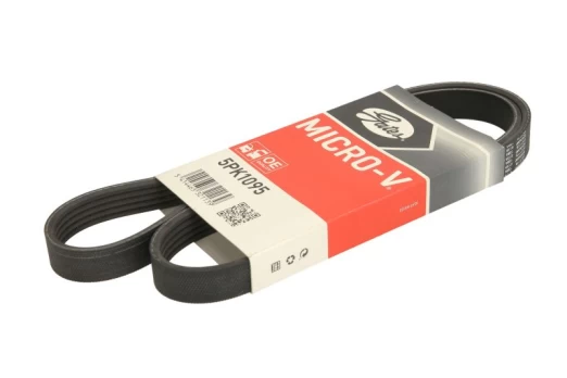 V formos rumbuoti diržai GATES 5PK1095