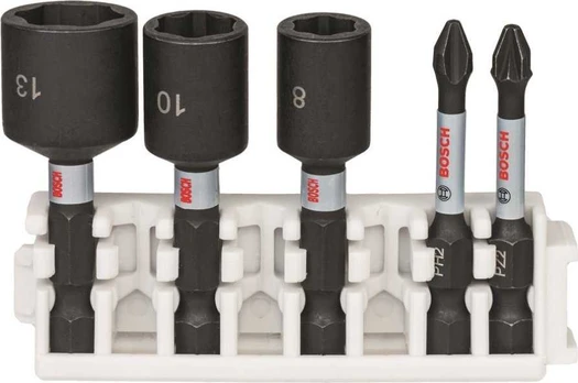 Bosch Rinkinys Bitów + Klucze Nasadowe Impact Control 5 vnt.