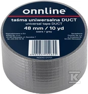 TAŚMA ONNLINE 48MM/10YD Pilka DUCT