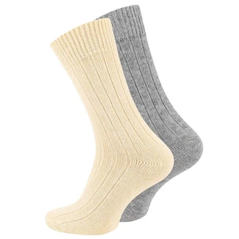 Alpakos vilnos kojinės vyrams Vca Textil®, 2 poros, 43/46
