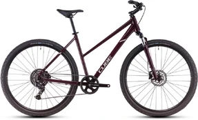Dviratis Cube Nature ONE Trapeze amarone'n'lunar 2025-46 cm (Dydis: 46 cm) kaina