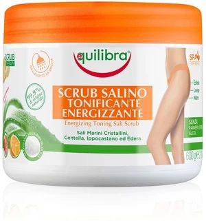 Kūno šveitiklis Equilibra Aloe Energizing Toning, 600 g