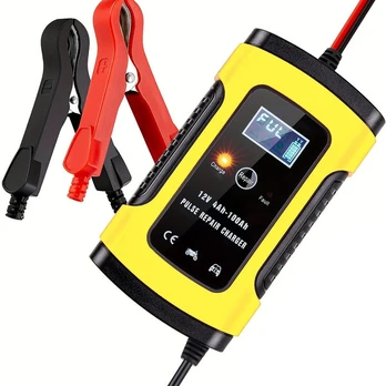 Automatinis 12 V 5 A automobilio akumuliatoriaus įkroviklis