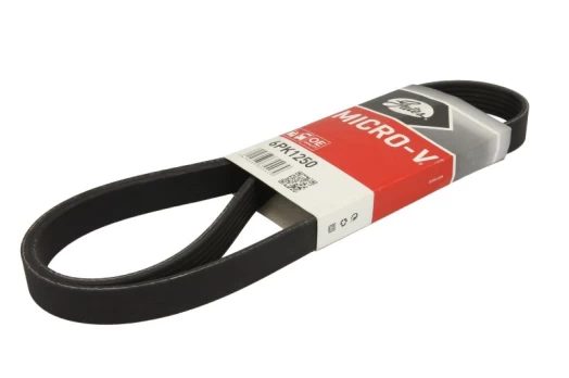 V formos rumbuoti diržai GATES 6PK1250