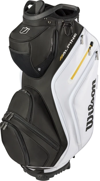 Wilson - Alpine Cart Bag - Black/White/Orange