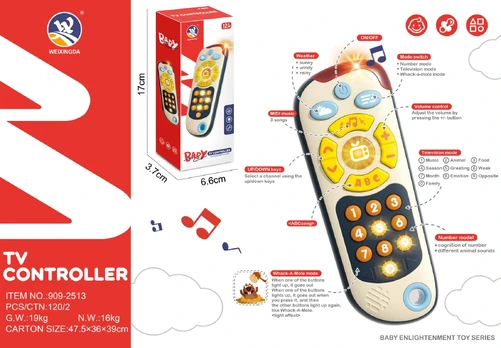Multifunctional Remote Control for the Youngest