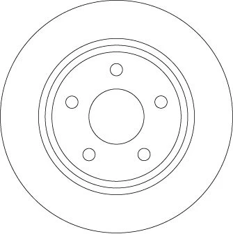 TRW DF6556 Brake Disc