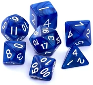 Žaidimo kauliukai Rebel RPG Dice Set - Dark Blue kaina