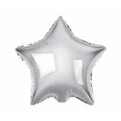 Folijos balionas Star, sidabras, 18