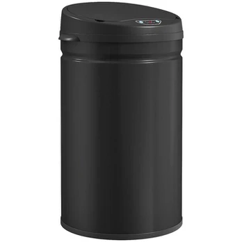Šiukšliadėžė su jutikliu, 30 l, juoda