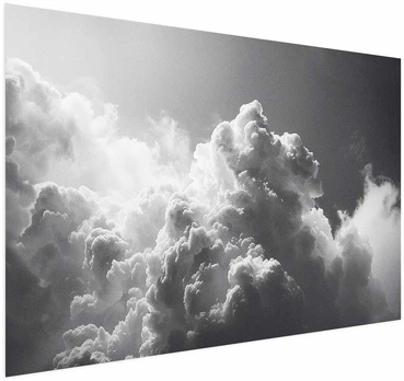 Artgeist Plakatas - Extraordinary Phenomenon: The Sun Illuminating Dark Clouds