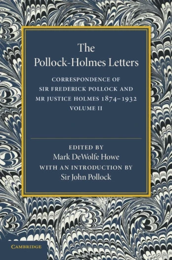Pollock–Holmes Letters: Volume 2
