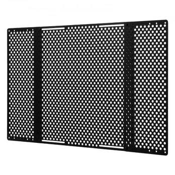 Durų apsaugos tinklelis, 80x50.8x2.4 cm, juoda, geležis