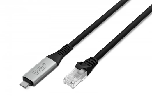 DIGITUS USB 3.2.RJ45 Ethernet Kabelis S/FTP 5 m