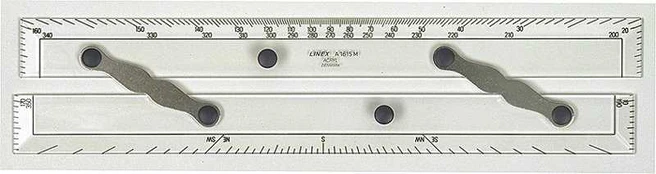 Linex parallel liniał A1615M 38cm transparent
