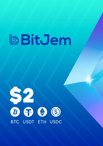 BitJem Crypto Gift Card 2 USD Key GLOBAL