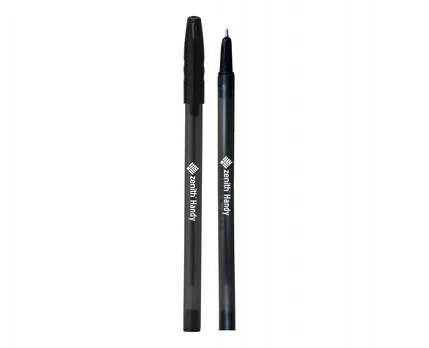 Zenith Handy rašiklis, juodas, 0.7mm