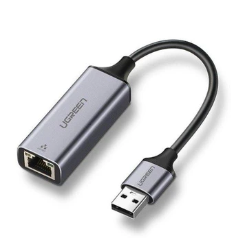 Išorinis adapteris UGREEN Gigabit Ethernet USB 3.0 (pilkas)