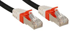 Lindy Patchkabel Cat6(A) SSTP / S/FTP PIMF juodas 1.00m 10G (45363)