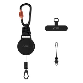 TECH-PROTECT ATH04 URBANLOOP ANTI-THEFT HOLDER Juodas/Oranžinis