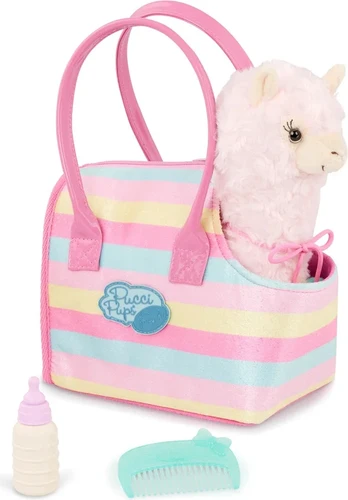Pucci Pups - Striped Bag & Llama (708424)