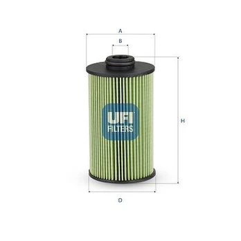 Kuro filtras UFI 26.077.00