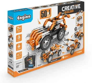 CREATIVE BUILDER Universalus 50 modelių konstravimo rinkinys