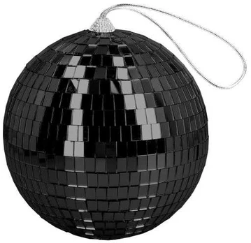 Boland Party Partners B.V. Sort diskokugle, 15 cm