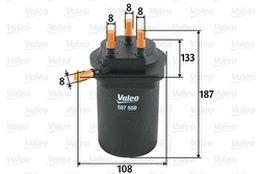 Kuro filtras VALEO 587559 kaina