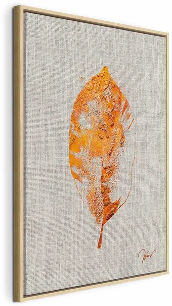 Artgeist Paveikslas - Golden Flora (1 Part) Vertical