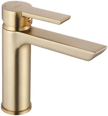 Praustuvo maišytuvas Rea Argus Low, Brushed Gold