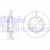 Stabdžių diskas DELPHI BG3800 kaina