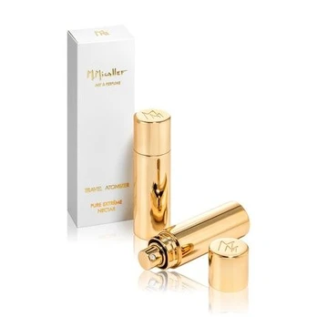 M Micallef Travel Atomizer Gold Pure Extreme Nectar Eau De Parfum 10 Ml